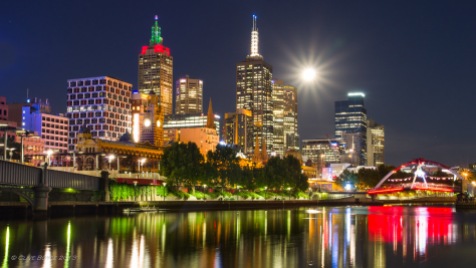 Melbourne by twilight
